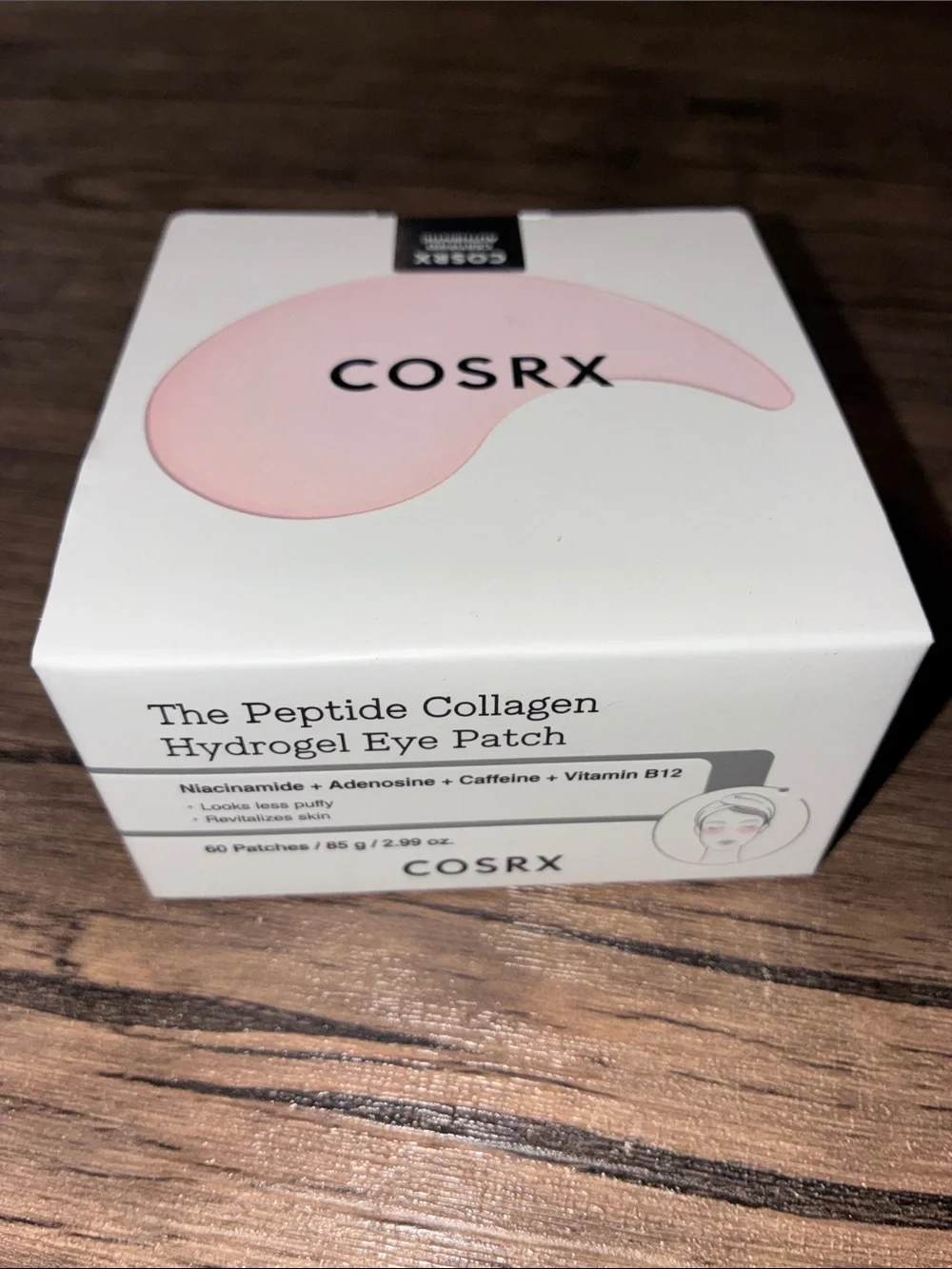 COSRX Peptide Collagen Hydrogel Eye Patch - Pink